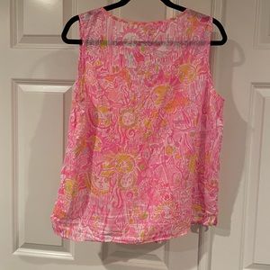 Cotton colorful tank top